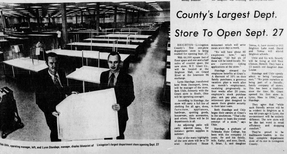 Brighton Mall - Aug 18 1971 Article